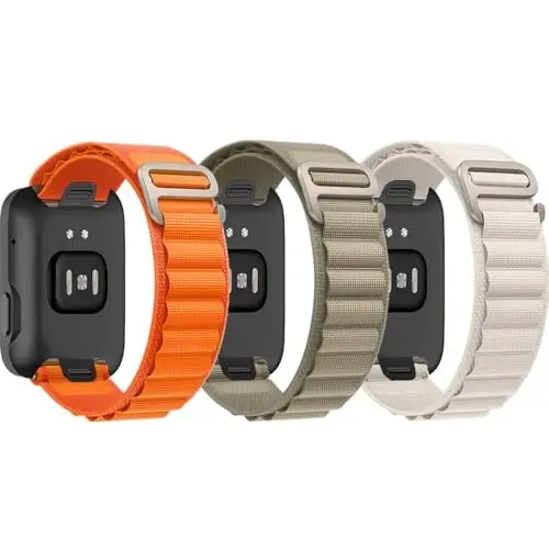 vixjimono Alpine Loop Band Compatible with Apple Watch Band 49mm 46mm 45mm 41mm 44mm 40mm 42mm 38mm Men Women, Nylon Sport Loop Bands for Apple Watch Ultra 2&1 iWatch Series10 9 8 7 SE 6 5 4 3 2 1 - MODAZONE