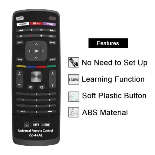 Remote Control for VIZIO-Smart-TV-Remote-Replacement - 4