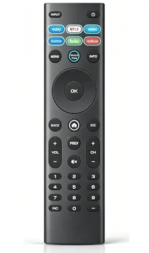 for VIZIO-Smart-TV-Remote-Control, Universal Replacement XRT140 for VIZIO All LED LCD HD 4K UHD HDR Smart TVs - GVIRTUE