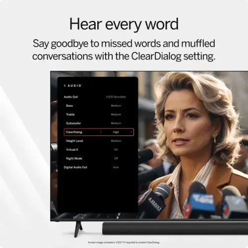 VIZIO All-in-One 2.1 Soundbar w/ Dolby Atmos, DTS: X, Bluetooth (NEW) SV210D-0806 - 10