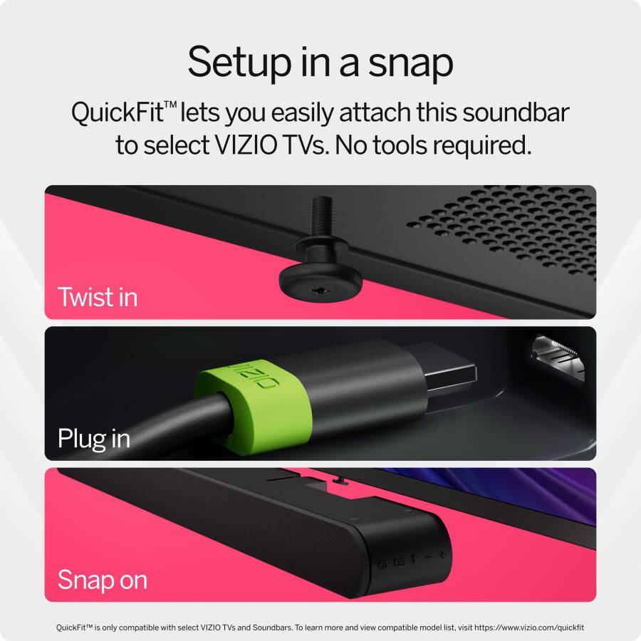 VIZIO Dolby Atmos va DTS: X xususiyatli 5.1 Soundbar SE (YANGI) SV510X-0806 - 471