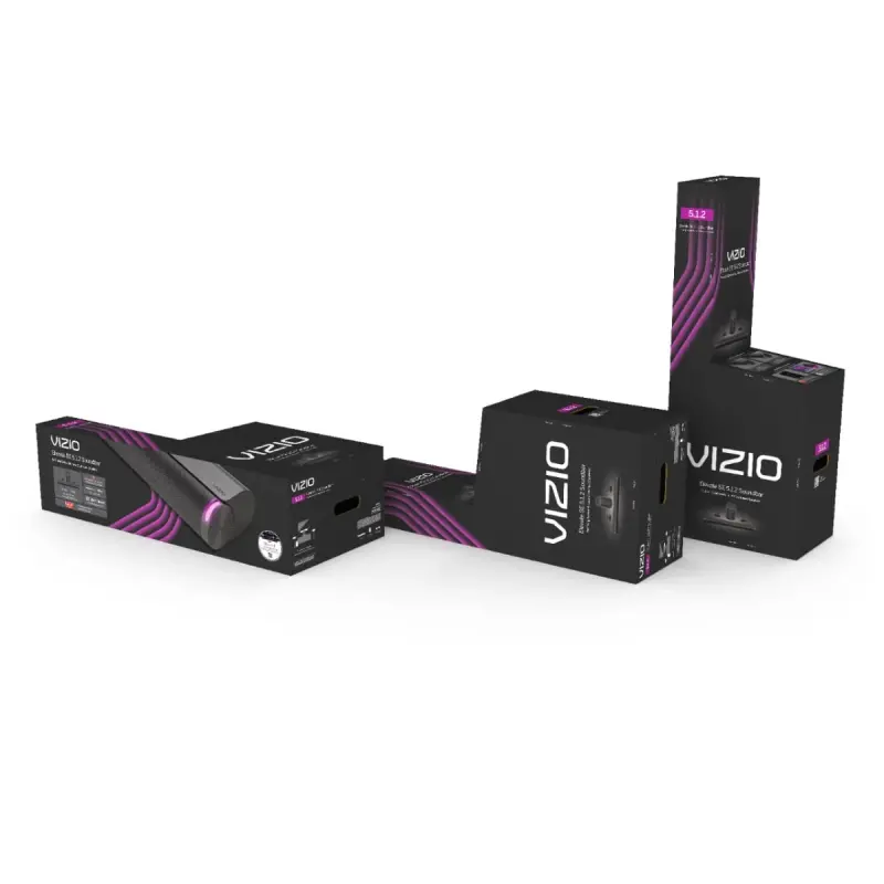 VIZIO Elevate SE 5.1.2 Dolby Atmos va DTS: X (YANGI) SL512X-0806 bilan Soundbar - 10