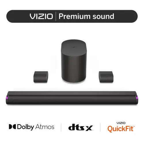 VIZIO Elevate SE 5.1.2 Dolby Atmos va DTS: X (YANGI) SL512X-0806 bilan Soundbar - 13