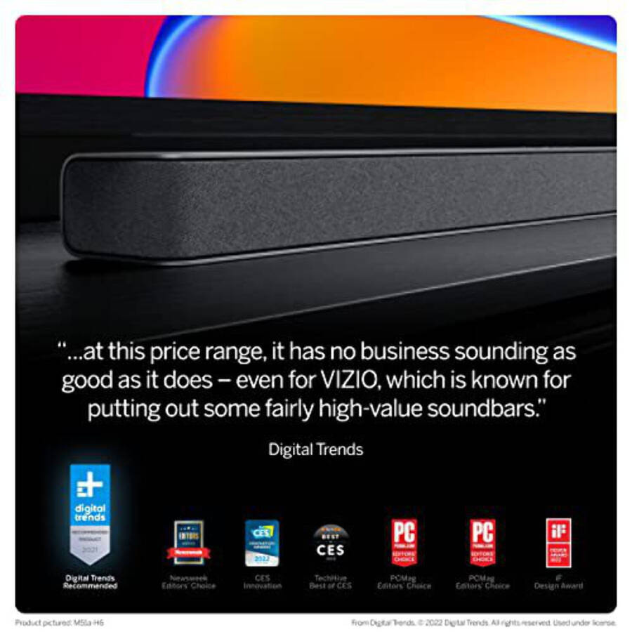 VIZIO M-Series Bluetooth 2.1 Channel Dolby Atmos 36