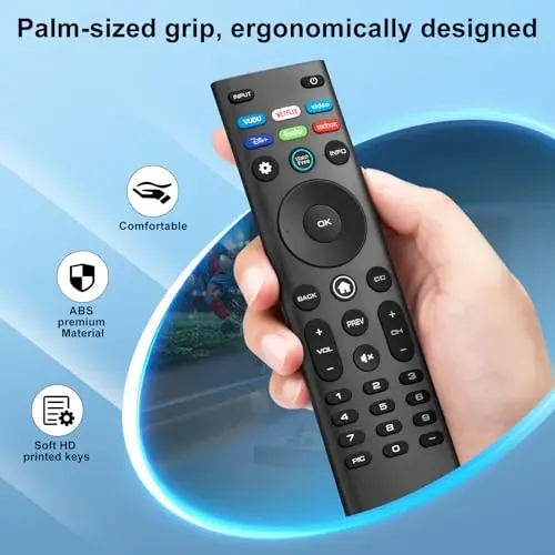 for VIZIO-Smart-TV-Remote-Replacement,Universal control XRT140 for VIZIO All LED LCD HD 4K UHD HDR Smart TVs - 5