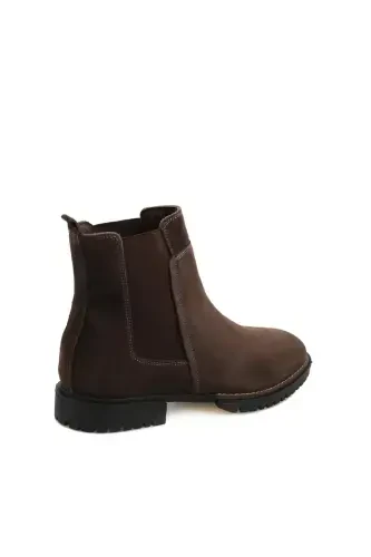 Vizon 100% Leather Thermo Sole Suede Chelsea Boot - JAKAMEN (1)