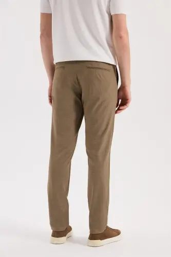 Vizon Comfort Fit Beli Lastikli Esnek Kumaş Jogger Pantolon - 4