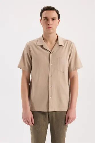 Vizon Comfort Fit Classic Collar Short Sleeve Shirt 