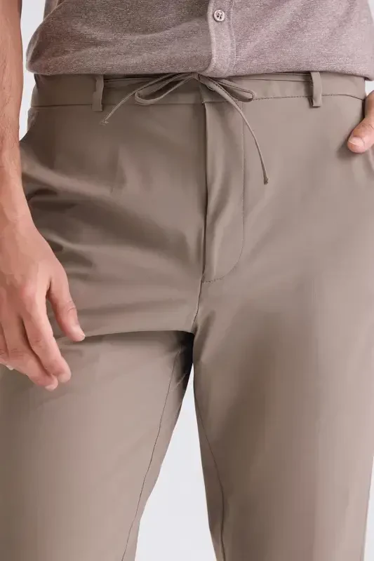 Vizon Comfort Fit kestik belbog'li jogger shim - 4