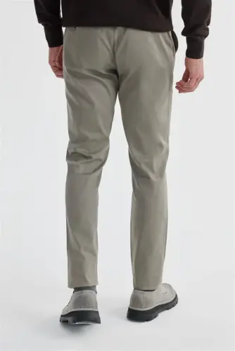 Vizon Comfort Fit Yan Cep Kanvas Pantolon - 4