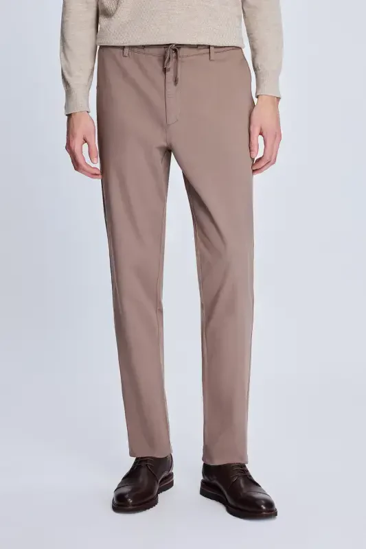 Vizon Dinamik Fit Desenli Yandan Cepli Casual Jogger Shim-Vizon - 1