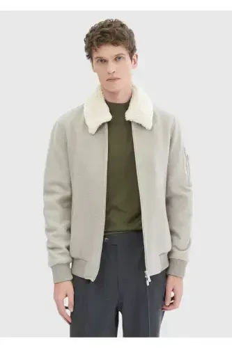 Vizon Dokuma Palto - 3