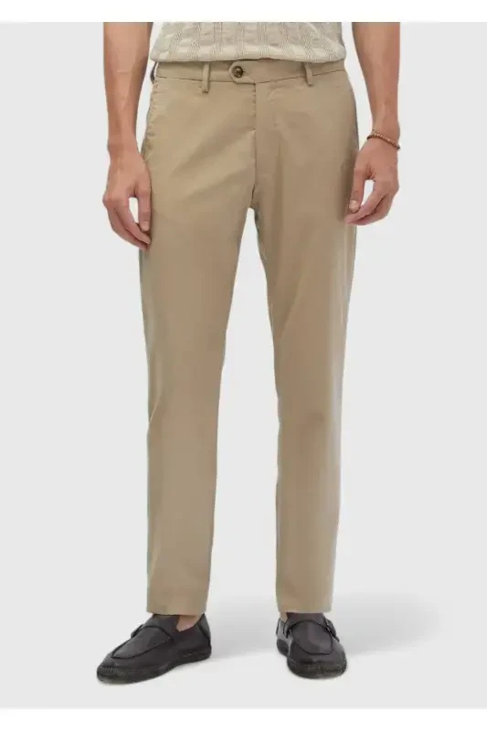 Vizon Düz To'qima Regular Fit Casual Shimim - 2