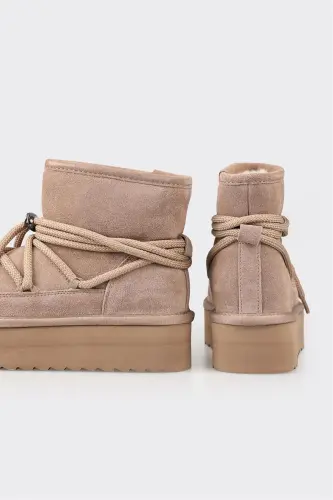 Vizon Kadın Deri Bot-Vizon - 4