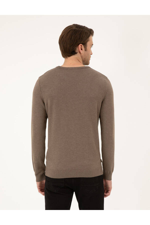 Vizon Melanj Slim Fit Basic Sweater - 5