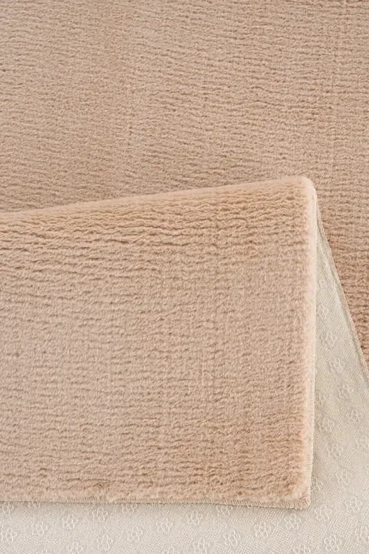 Vizon Post Dokuma Halı Peluş Tavşan Tüyü Hissi-Vizon - 7