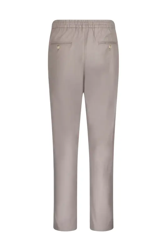Vizon Qulay Kesimli Yon Cepli Paxtalik Jogger Shim-Vizon - 2
