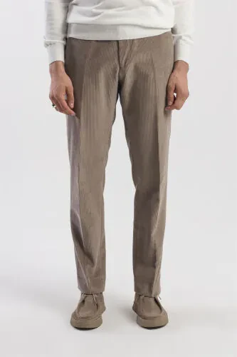 Vizon Regular Fit %100 Pamuk Kadife Pantolon - Modazone