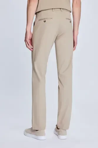 Vizon Regular Fit Yon cho'ntakli kundalik kanvas shim - 4