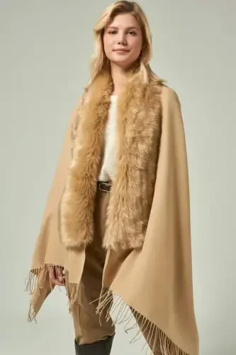 Vizon Taba Mo'ynali Popukli Poncho NW11293 - 3