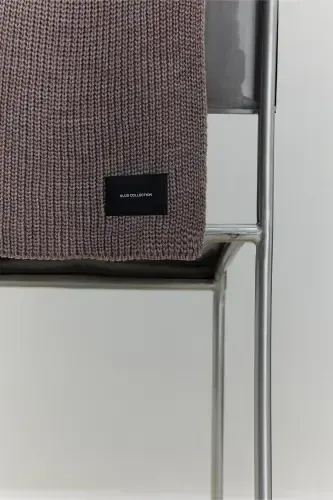 Vizon tekis o'rilgan trikotaj sharf-Vizon - SUUD COLLECTION (1)