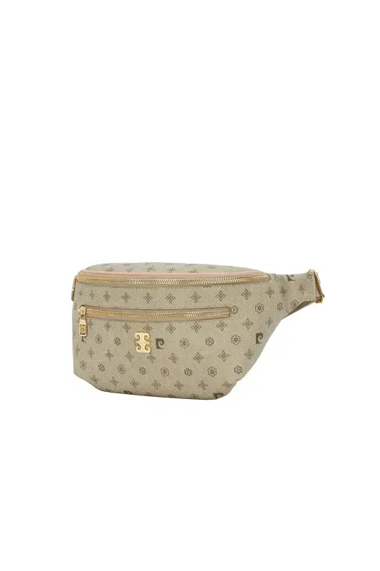 Vizon Yangi Monogram Ayollar Belbog' Sumkasi 05PO22Y1542-Vizon Yangi Monogram - 2