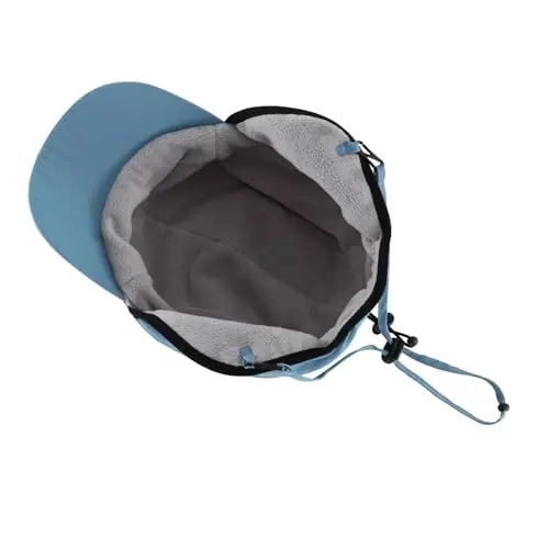 Home Prefer Waterproof Men's Winter Hats with Visor Warm Fleece Lined Baseball Cap Earflaps Trooper Trapper Hat for Men - 3