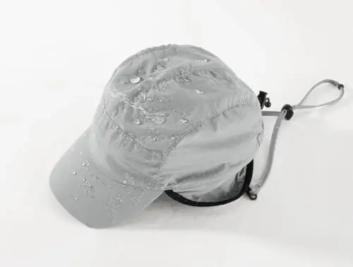 Home Prefer Waterproof Men's Winter Hats with Visor Warm Fleece Lined Baseball Cap Earflaps Trooper Trapper Hat for Men - 4