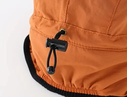 Home Prefer Waterproof Men's Winter Hats with Visor Warm Fleece Lined Baseball Cap Earflaps Trooper Trapper Hat for Men - 6