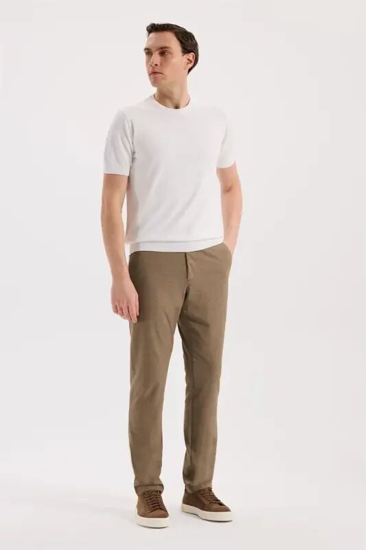 Vizyon Komfort Fit Beli Rezinali Moslashuvchan Mato Jogger Shim - 2