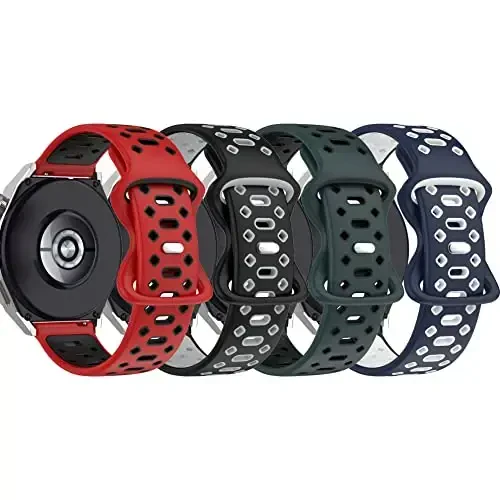 Watch Bands Compatible with VKAROOD KC88 for Women&Men Breathable Silicone Replacement Wristbands Adjustable Sport Strap Quick Release Band - Chofit