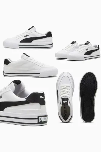 VL-5460 Beyaz Kadın Günlük Sneaker Comfort Casual Anatomik Spor Ayakkabı - Beyaz-7535 - 7