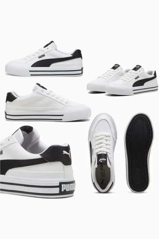 VL-5460 Beyaz Kadın Günlük Sneaker Comfort Casual Anatomik Spor Ayakkabı - Beyaz-7535 - 7
