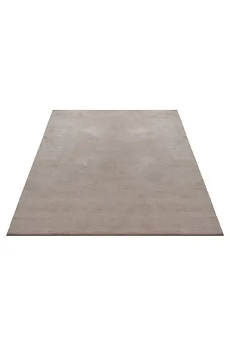 Vl Comfort Peluş Gilam Jigarrang Overlokli-Jigarrang - 3