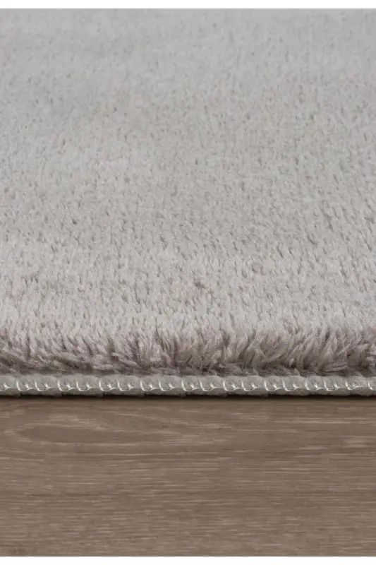Vl Comfort Peluş Gilam Jigarrang Tekis Sochli-Jigarrang Tekis Soch - 7