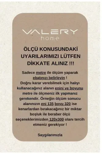 Vl Comfort Peluş Halı Kahverengi Düz Saçaklı-Kahverengi Düz Saçak - 3