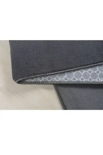 Vl Comfort Plush Carpet Anthracite Overlocked-ANTHRACITE - 5