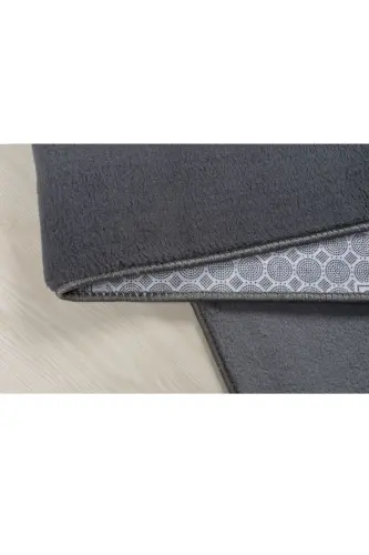 Vl Comfort Plush Carpet Anthracite Overlocked-ANTHRACITE - 6