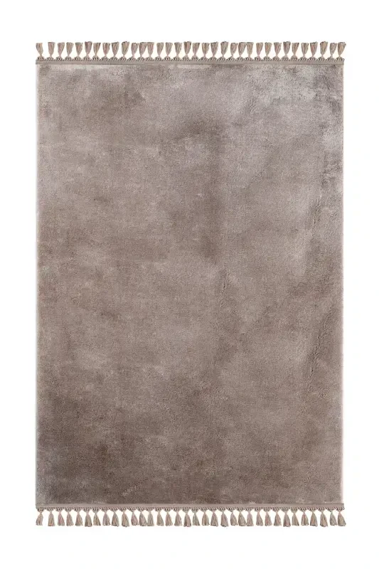 Vl Comfort Tassel Fringe Plush Rug Brown-Brown P.Tassel - 6