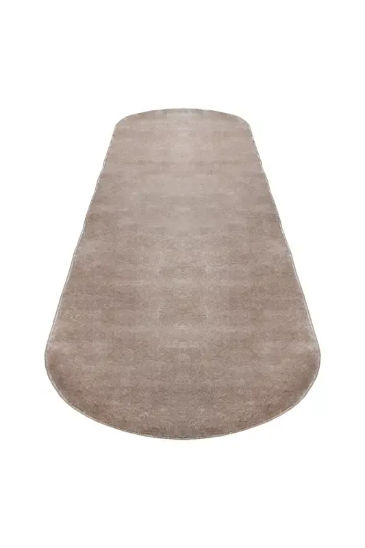 Vl Oval Comfort Overlock Plush Carpet Brown - 5