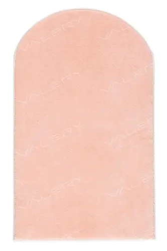 Vl Washable Plush Prayer Rug Overlocked Prayer Rug Pink-Pink - 4