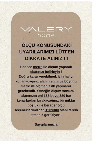 Vl Yumaloq Comfort Tekis Sochli Peluş Gilam Jigarrang-Jigarrang Doira Tekis Soch - 5
