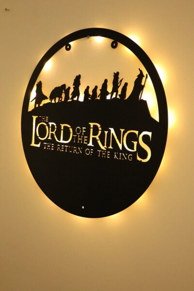 Властелин Колец Господь Колец Светодиодная Картина Gfsdkr117 - 4