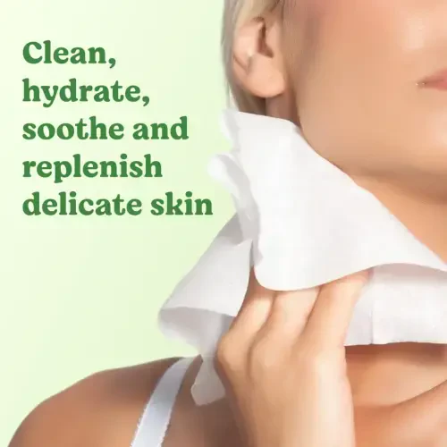 Влажные салфетки Huggies Aloe & Vitamin E для чувствительной кожи, без запаха, 3 упаковки с крышкой (всего 168 шт.) - 5