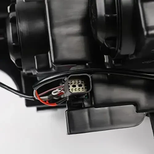 VLINCAR Halogen Headlight Assembly Pair Compatible with Chevy Malibu 2013 2014 2015 Replacement Chevrolet Head Light Halogen Projector Headlamp Left&Right Side 23294938 23294939 - 6