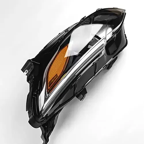 VLINCAR Headlights Assembly Compatible with 2019 2020 2021 2022 Chevy Malibu Head Lights Replacement Halogen Model Projector Headlamp Left Driver Side OME 84680167 84650573 - 3