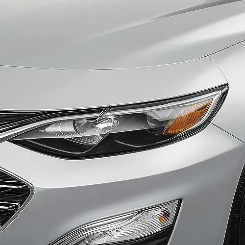 VLINCAR Пара фар в сборе, совместимая с 2019 2020 2021 2022 Chevy Malibu, замена галогенных фар, модель проектора, левая и правая стороны - 3