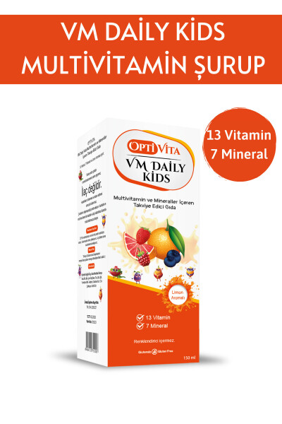 Vm Daily Kids 2 Pack | Multivitamin Syrup for Children 150 Ml - 5