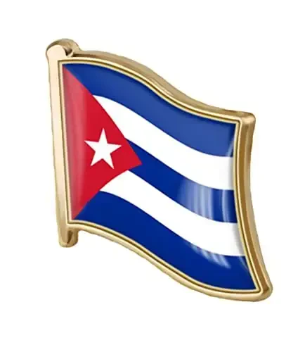 vmcoatdu Country Flag Pin Badge International Travel Brooch Metal Alloy Souvenir Pin for Hat Clothes Backpack 