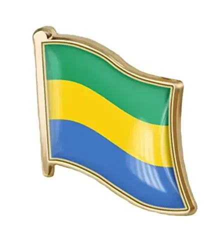 vmcoatdu Country Flag Pin Badge International Travel Brooch Metal Alloy Souvenir Pin for Hat Clothes Backpack 